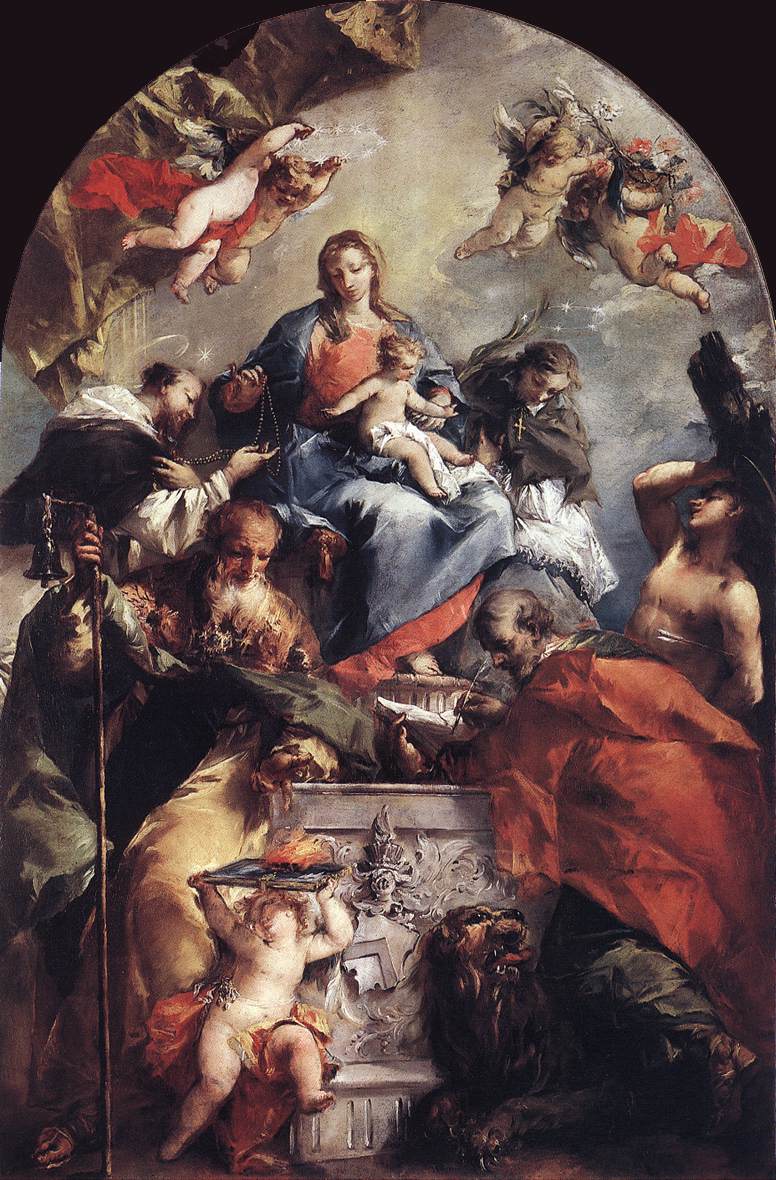 Madonna and Child with Saints kh